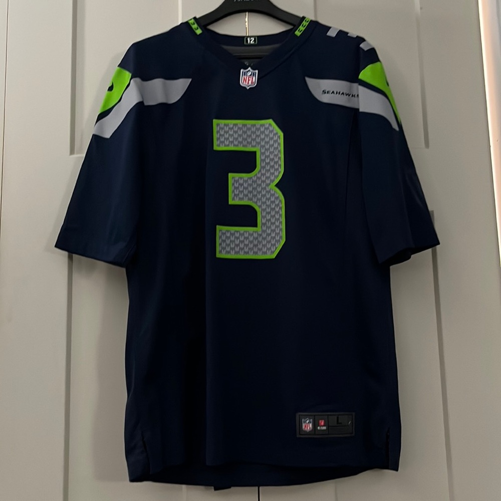 Nike Russell Wilson Seattle Seahawks Jersey.